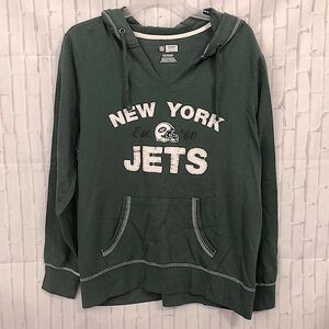 Woman's NFL hooded Jets Lightweight Sweatshirt
